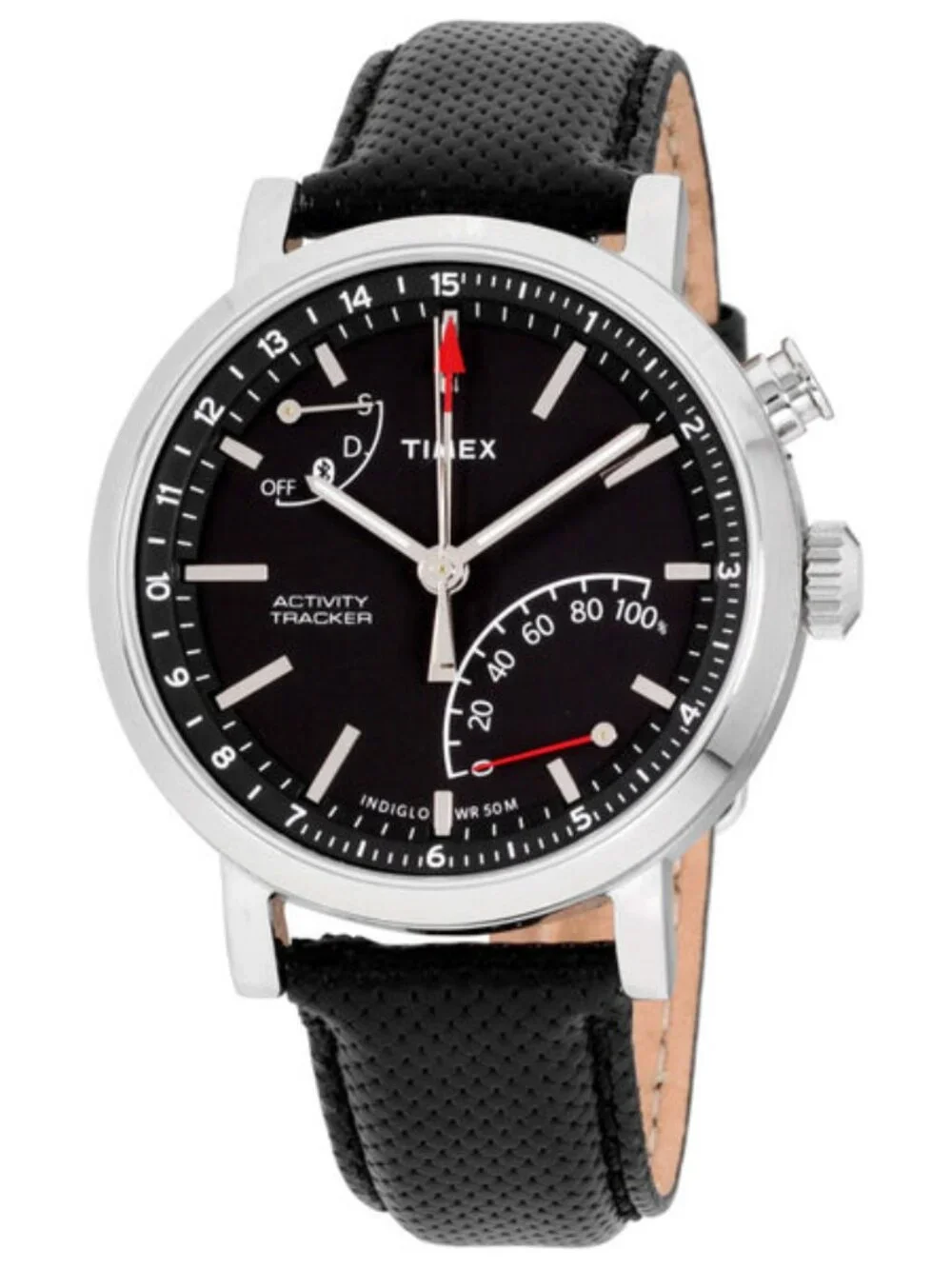 Timex Metropolitan+ Activity Tracker Quartz Black Dial Unisex Watch TW2P81700